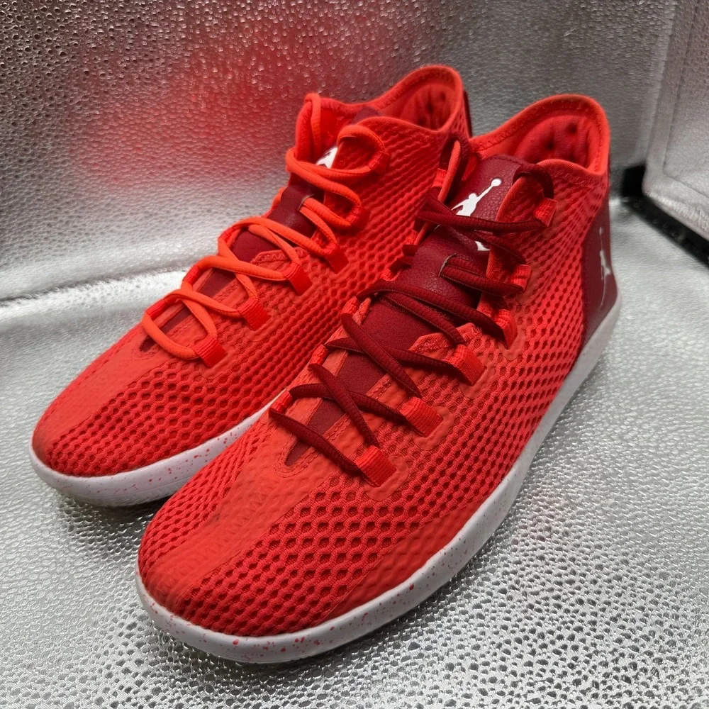 Size 10.5 Jordan Reveal Infrared White Gym Red Mens Running Shoes 834064-602